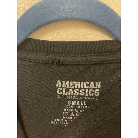 Scarface Movie T-Shirt SMALL Black Background Tub Scene Graphic Print On Tee - Picture 4 of 5